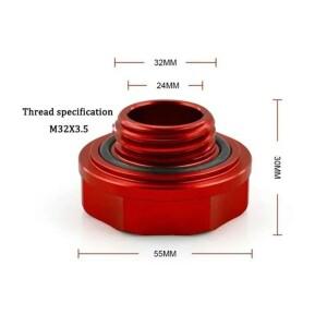 [호환제품] [혼다 호환용품] 시빅 시티 어코드 CRV 베젤 무겐   엔진 오일 캡 알루미늄 라디터 연료 필러