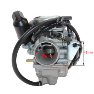 PD24J 24mm  오토바이  기화기 Gy6 100cc 엔진 ATV 이동 카트 스쿠터 먼지 자전거