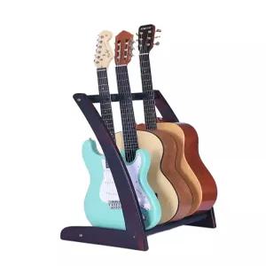원목 통기타 거치대 3단 스탠드 유클리 받침대 전용 보관대 우드 첼로 브래킷 세트