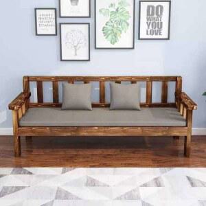 샤크팡 4인벤치 우드쇼파 나무쇼파 3인벤치 현관 원목 대기 소파 원목소파