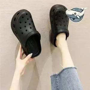 [하프클럽/]편안한 통기성 여름 슬리퍼 스타일리시 젤리