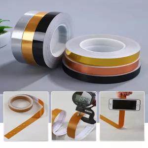 접착식 단색 메탈 시트지 스티커 셀프 리폼 포인트 방수