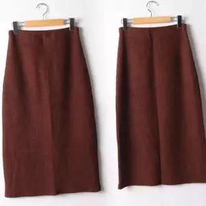 큰옷 빅사이즈 스판니트밴딩롱스커트 DWW3778 여성 치마