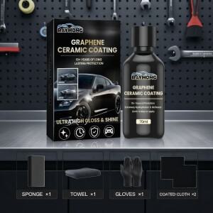 빠른 그래핀 세라믹 자동차 코팅: 극강의 발수성, 오래 지속되는 페인트 보호 및 광택
