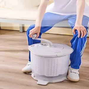 수동탈수기 손잡이 돌리는 탈수통 양말 기숙사 속옷