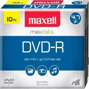 Maxell 638004 4.7Gb DVD-R 10mm 주얼 케이스