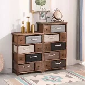 라탄서랍장 엔틱 안방서랍장 드레스룸 예쁜 와이드 안방 라탄