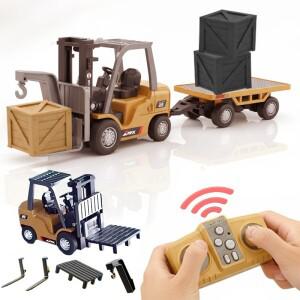 RC카 무선조종 장난감 선물 트럭 헬리콥터 비행기 드론 중장비 원격제어 리모콘금속 원격 조종 합금 지게차