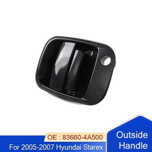 현대 스타렉스 H1 2005-2007용 자동차 도어 외부 핸들 키홀 포함 83660-4A500 836604A500