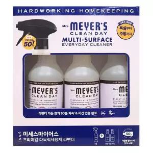 미세스마이어스 다목적 세정제 750ml 3개 코스트코 비건 강력 거품 세정 라벤더향