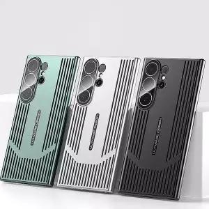 유니블링 갤럭시s24 s23 울트라 메쉬 쿨링 매트 하드 폰 케이스