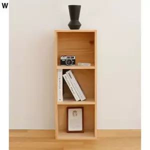 고급 편백나무원목 DIY3단책장 330 원목책장 DIY책장 조립책장 삼나무책장 편팩나무책장