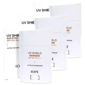 이지하우스 무배 아이오페 유브이 쉴드 선스틱 SPF50+PA++++ 20g x3개 723753