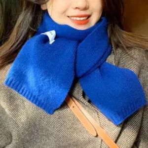 머플러 니트 캐시미어 목도리 남녀공용 커플 울 니트