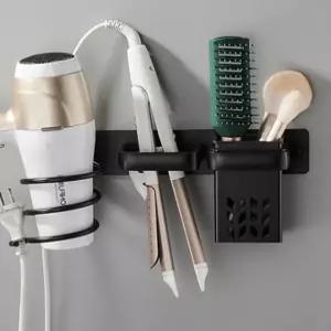 드라이기 고데기 헤어빗 거치대 벽걸이 홀더 화장실 드라이어 걸이 꽂이 수납