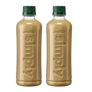 [빙그레] 아카페라 심플리 디카페인 로어슈거라떼 400ml 20입