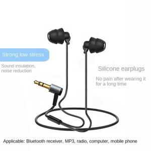 범용 3 5mm 유선 헤드폰 짧은 이어폰 HIFI 중저음 헤드셋 음악 이어폰 전화/MP3/블루투스 오디오 어댑터