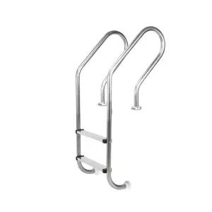 수영장사다리 계단 스테인레스 풀빌라 펜션 정원 야외 발판 미끄럼방지 내구성 안전 손잡이