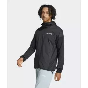 [아디다스]테렉스 엑스페리어 클라이마웜 윈드 라이트 플리스 후드 재킷 - 블랙 JF1227 719635