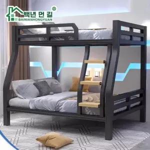 철제 2층 침대 숙소 쌍둥이 기숙사 0.9x1.9m 퀸 싱글 1.2x1.9m+상단 이층 하