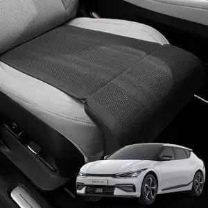 허벅지 자동차 고급 연장형 가죽 방석 EV6 타공