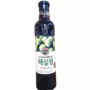 매실청 백설 1.025k 9팩 매실 청 과실청