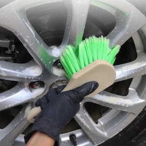 1Pcs 휠 타이어 브러시 21cm 긴 핸들 자동차 다 트럭 바이크 오토바이 자전거 세척 디테일 청소