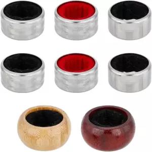 슈퍼피딩 5가지 스타일 누수 방지 링 드립 스톱퍼 와인 스테인리스 스틸 병 목걸이 우드 코르크 스톱 홈 바