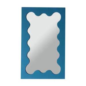 물결 웨이브 전신거울 인테리어 대형 거치형 북유럽