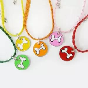 [반려] 데일리펫용품 원형뼈다귀목걸이