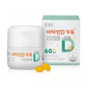 함소아 비타민D 1000IU 60p, 60정, 1개