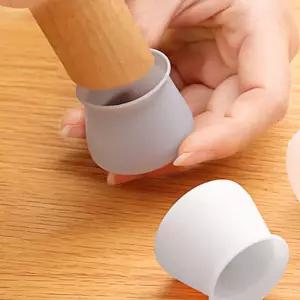 실리콘 다리커버 식탁 다리캡 의자 의자발 커버 층간소음 미끄럼방지패드