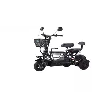 삼륜 전기 자전거 어르신 배달용 애견 삼발이 전동스쿠터 모토벨로 세발