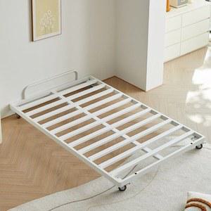 바퀴달린침대프레임 이동식 단일 철제 U자형 4단 다목적 책상 보호자 침대프레임