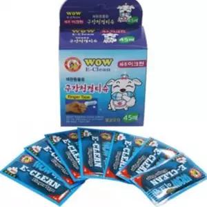 구강청결티슈 와우 구강청결티슈 45매