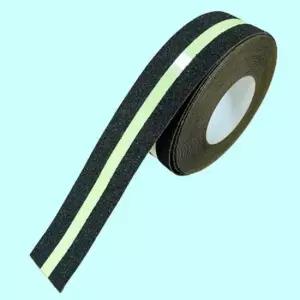 논슬립 미끄럼방지테이프 검 야광 축광15M 5cm 안전
