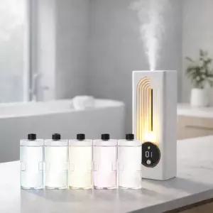 미르 자동분사 무드등 디퓨저 대용량 선물용 올인원 방향제