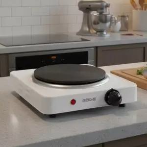 키친아트04TH 스퀘어 1구 핫플레이트 세라믹코팅열판 모든용기가능