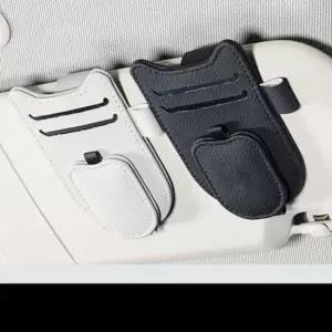 가죽 카드수납 선글라스 홀더 안경 클립 안경케이스 자동차수납 드라이빙 안경수납