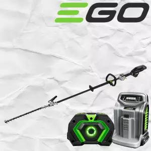 이고파워 56V 충전식 고지 전정기 일체형 카본 헤지트리머 정원관리 조경톱 나무가지치기 HTX5300PA 세트