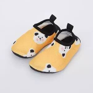 아기 물놀이신발 곰돌이 노랑 워터슈즈 미끄럼방지 수영장 해변 여름화