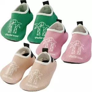 물놀이 신발 야자수 프린트 유아 아동 여름 해변 수영장 미끄럼 방지 워터슈즈