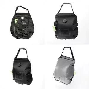 온도측정 캠핑 샤워기 20L B타입 블랙 캠핑샤워백 캠핑물주머니