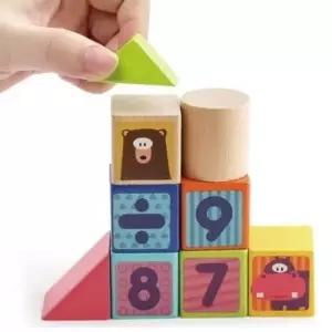 동물블록50P 나무블록장난감 아기블럭장난감 나무블록쌓기