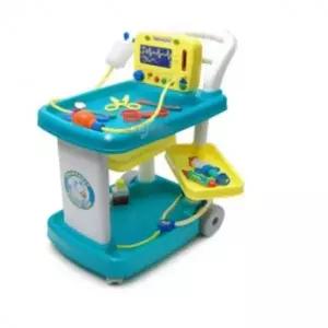 병원놀이카트 그린 역할놀이교구 아기병원놀이 간호사놀이