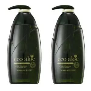 로제 에코 알로에 슈퍼홀드 헤어젤 530ml 2개