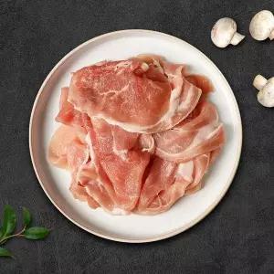 [신세계라이브쇼핑]제주 흑돼지 뒷다리살 불고기용 300g x 3팩