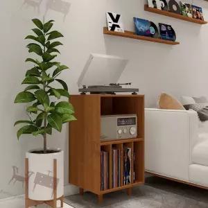 엘피장 LP장 LP수납장 수납장 선반 월넛 레코드장식장