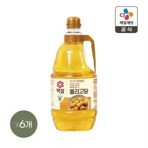 백설 요리 올리고당 2.45kg x6개