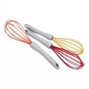 실리콘 거품기 베이킹 휘핑 도구 계란 거품 만들기 용품 휘핑기 수동거품기